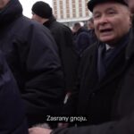 Kaczyński miesięcznica zasrany gnój spieprzaj dziadu