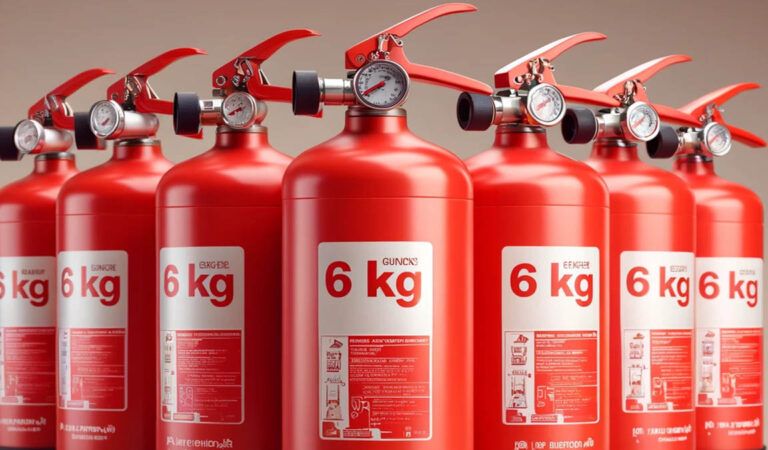 Gaśnice proszkowe o pojemności 6 kg – niezawodne narzędzie do gaszenia różnych rodzajów pożarów